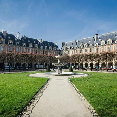 Apartment Charming - 1br-2p- Place Des Vosges Paris